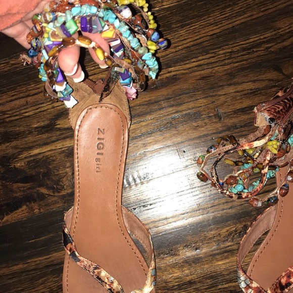 beaded sandals - Picture 5 of 6